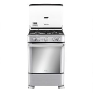 Cocina a Gas Mabe 24" 4 Hornillas CMP6040FX1 Inox