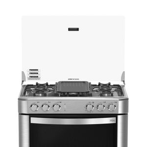 Cocina a Gas Mabe 30" 5 Hornillas CMP7628FX0 Inox