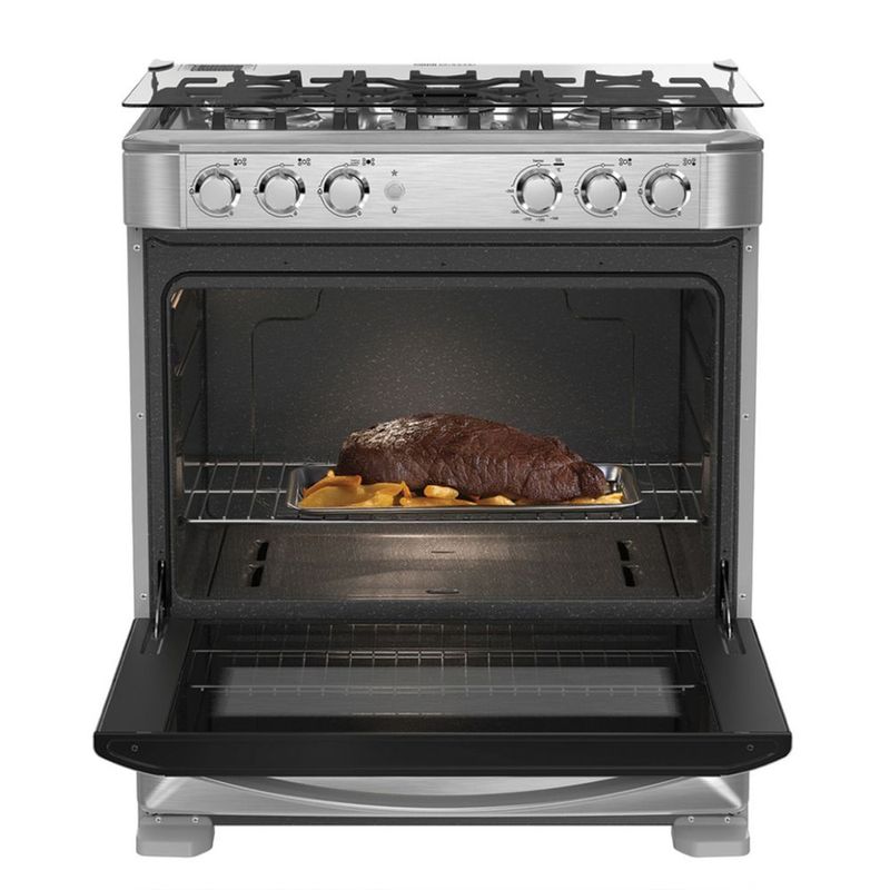 Cocina-a-Gas-Mabe-30--5-Hornillas-CMP7628FX0-Inox
