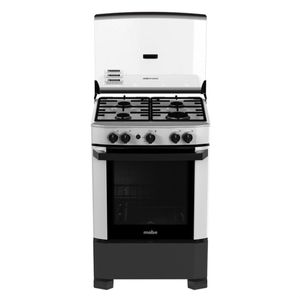 Cocina Gas Mabe CMP6011FG1 24" Silver 4 hornillas