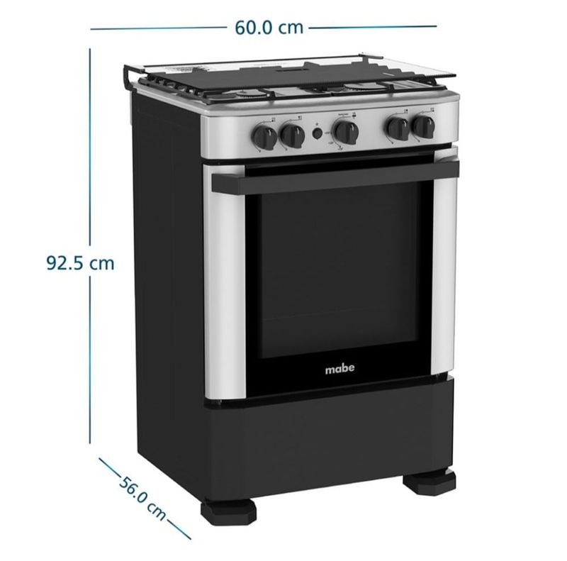 Cocina-Gas-Mabe-CMP6011FG1-24--Silver-4-hornillas