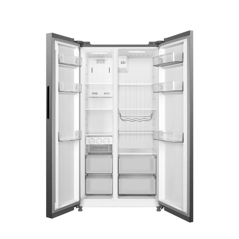 Refrigeradora-Side-By-Side-Midea-460L-MDRS710FGR46PE-No-Frost-Inverter-Inox