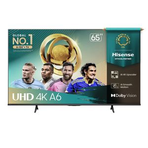 Televisor Smart UHD 4K 65 pulgadas Hisense VIDAA 65A6NV 2024