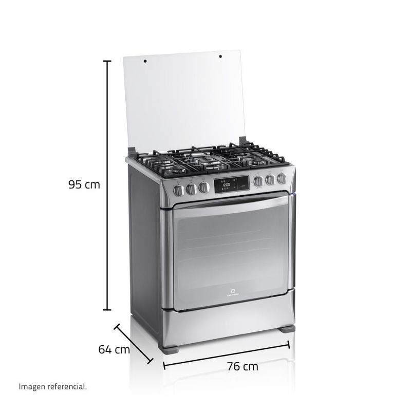 Cocina-Indurama-CPI-3595C-30-Pulgadas-5-Hornillas-Cromo
