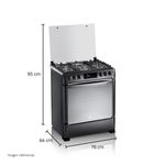 Cocina-Indurama-CPI-3595N-30-Pulgadas-5-Hornillas-Black-Steel