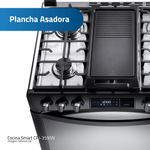 Cocina-Indurama-CPI-3595N-30-Pulgadas-5-Hornillas-Black-Steel