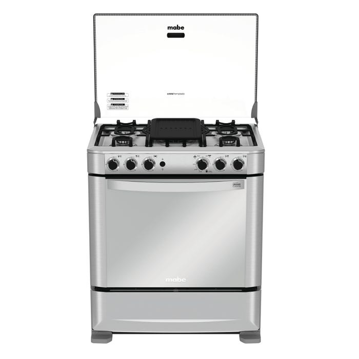 Cocina-Gas-Mabe-CMP7640FX0-30--Inox-5-hornillas