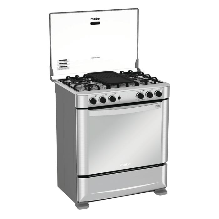 Cocina-Gas-Mabe-CMP7640FX0-30--Inox-5-hornillas