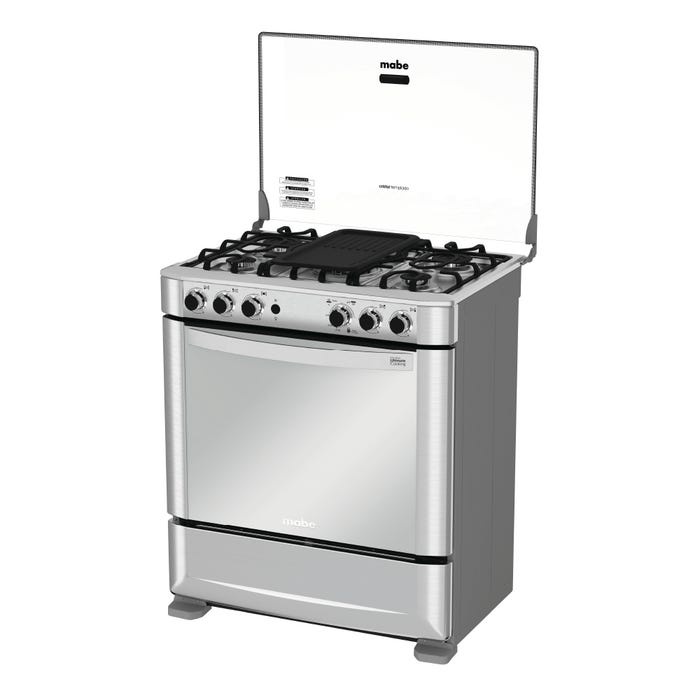 Cocina-Gas-Mabe-CMP7640FX0-30--Inox-5-hornillas