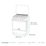 Cocina-Gas-Mabe-CMP7640FX0-30--Inox-5-hornillas