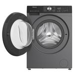Lavaseca-Hisense-WD3S1243BT-12 kg-8 kg-Gris-Oscuro