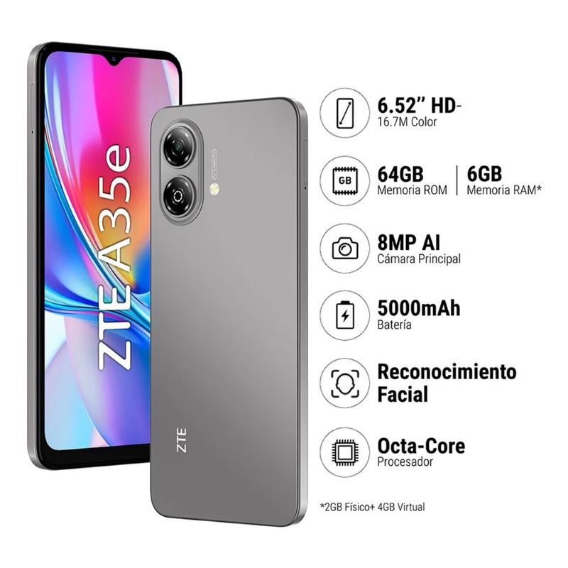 Celular-ZTE-A35e-64GB-2GB-Gris