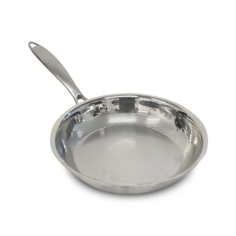 Sarten-de-Acero-Inoxidable-18-10-de-Fondo-Punteado-de-20-cm-Steel-Cooker