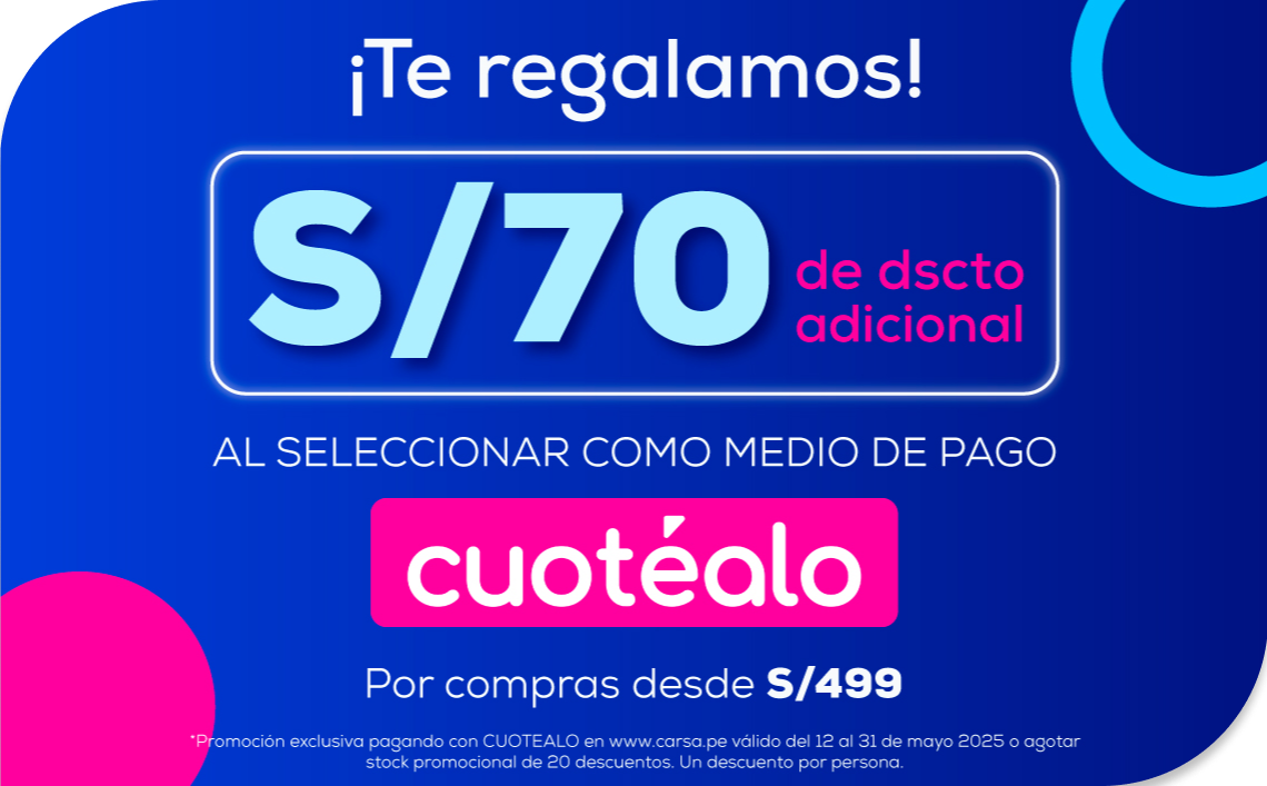 S/70 de regalo con CUOTEALO BCP